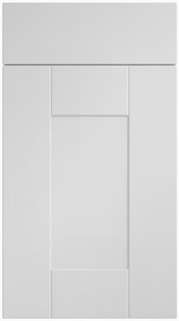 Conway shaker-style door in a clean white finish.