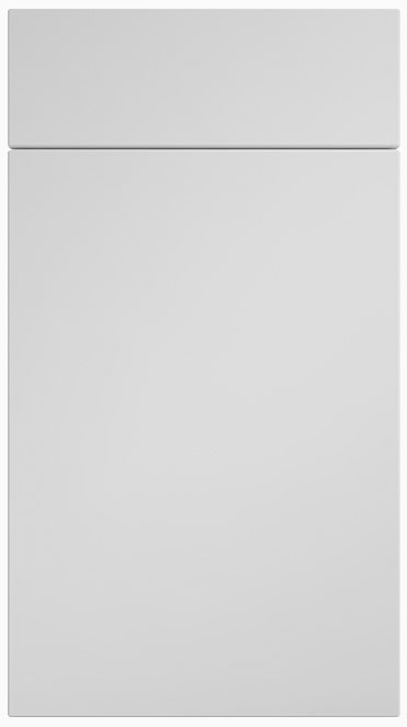 Ultra-smooth slab-style kitchen door with modern lines.