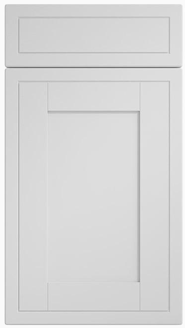 Kitchen door designed to mimic a classic in-frame cabinet look.